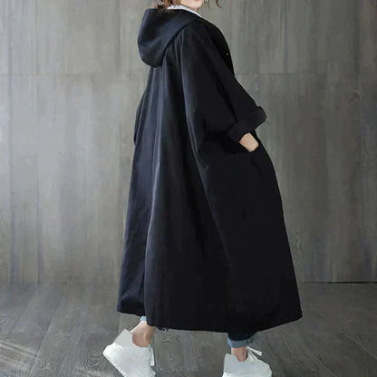 Large Women's Modern Comfortable Trench Coat
