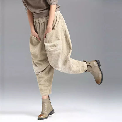 Comfortable Harem Pants Winter Baggy Style
