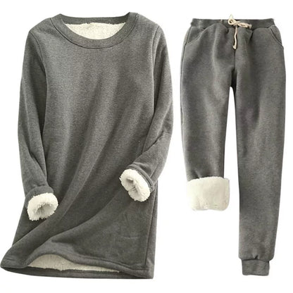 Soft Women's Fleece Set Comfortable