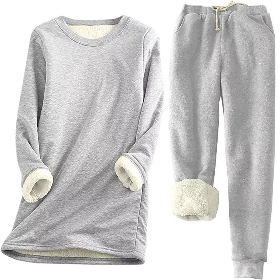 Soft Women's Fleece Set Comfortable