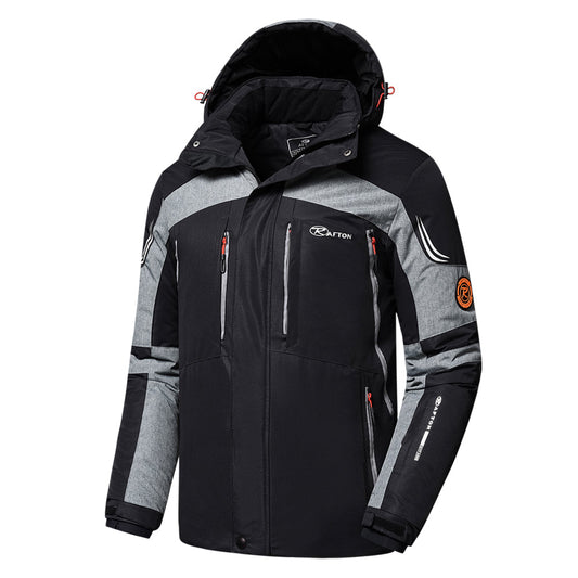 Warme Skijacke Winter Waterproof Kapuze - IdealeKleiden