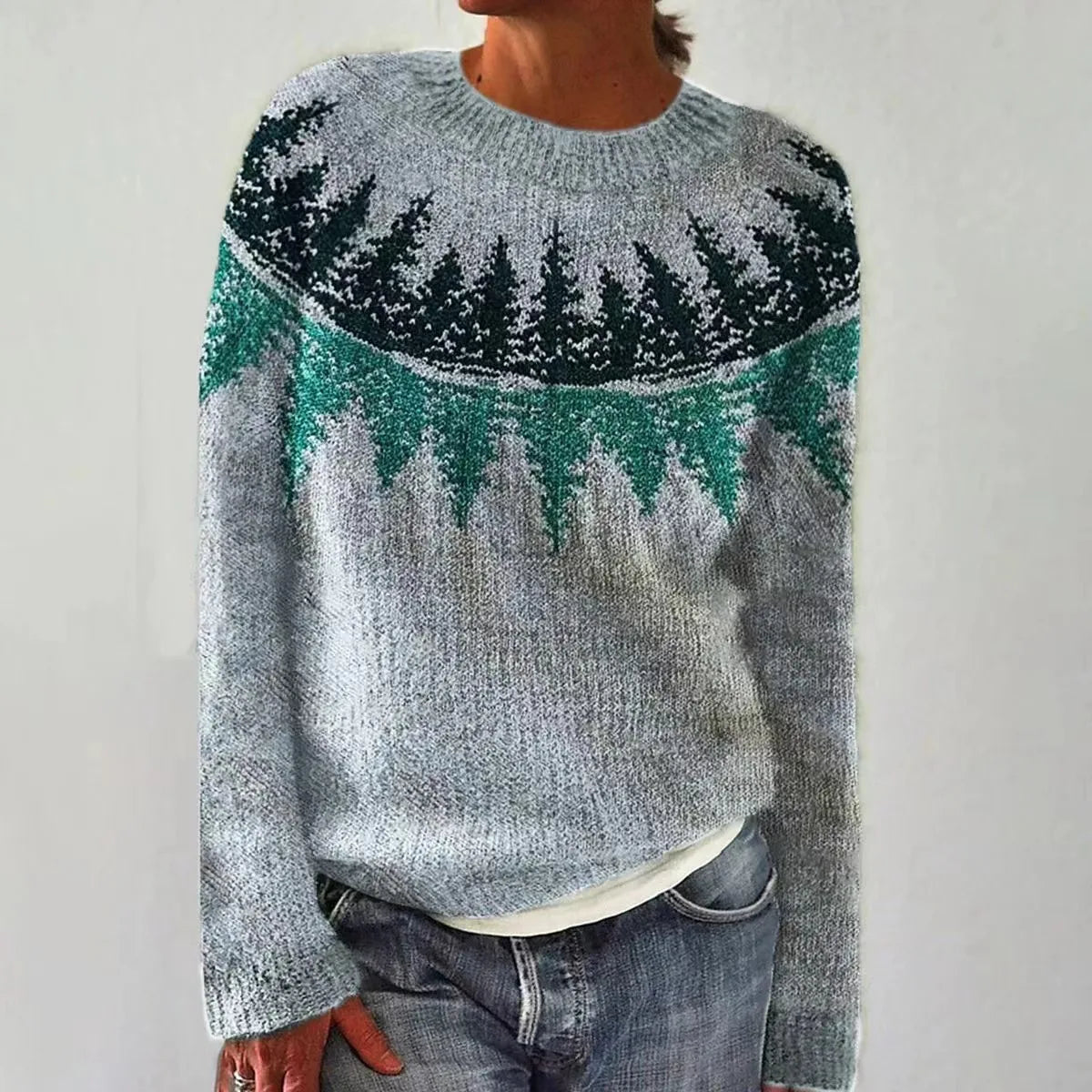 Elegant Knitted Dress for Women