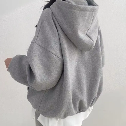 Warmes Fleece Hoodie Damen Herren - IdealeKleiden