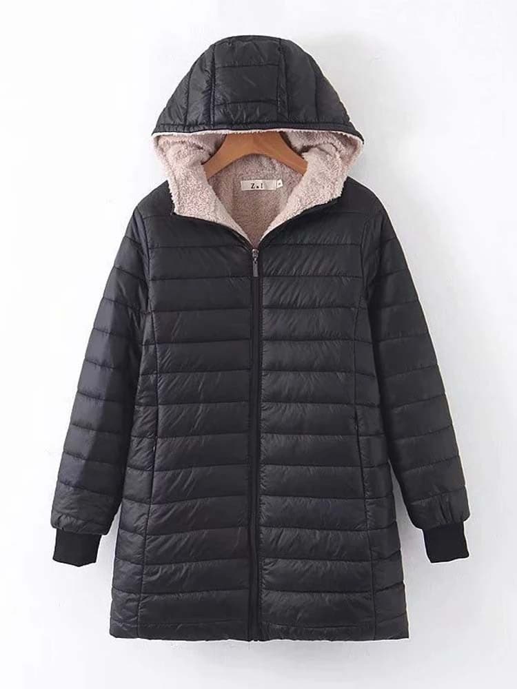 Warm Winter Jacket Insulated Mid-Length