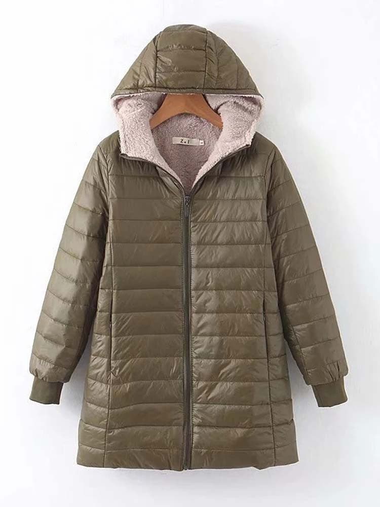 Warm Winter Jacket Insulated Mid-Length