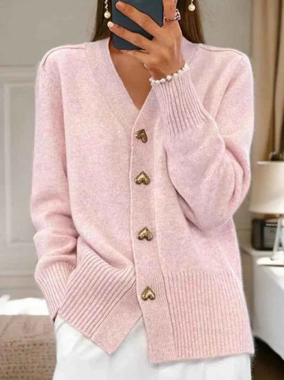 Elegant Women's Cardigan with Buttons