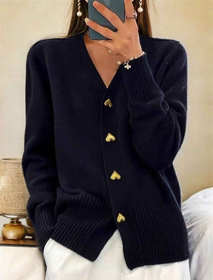 Elegant Women's Cardigan with Buttons