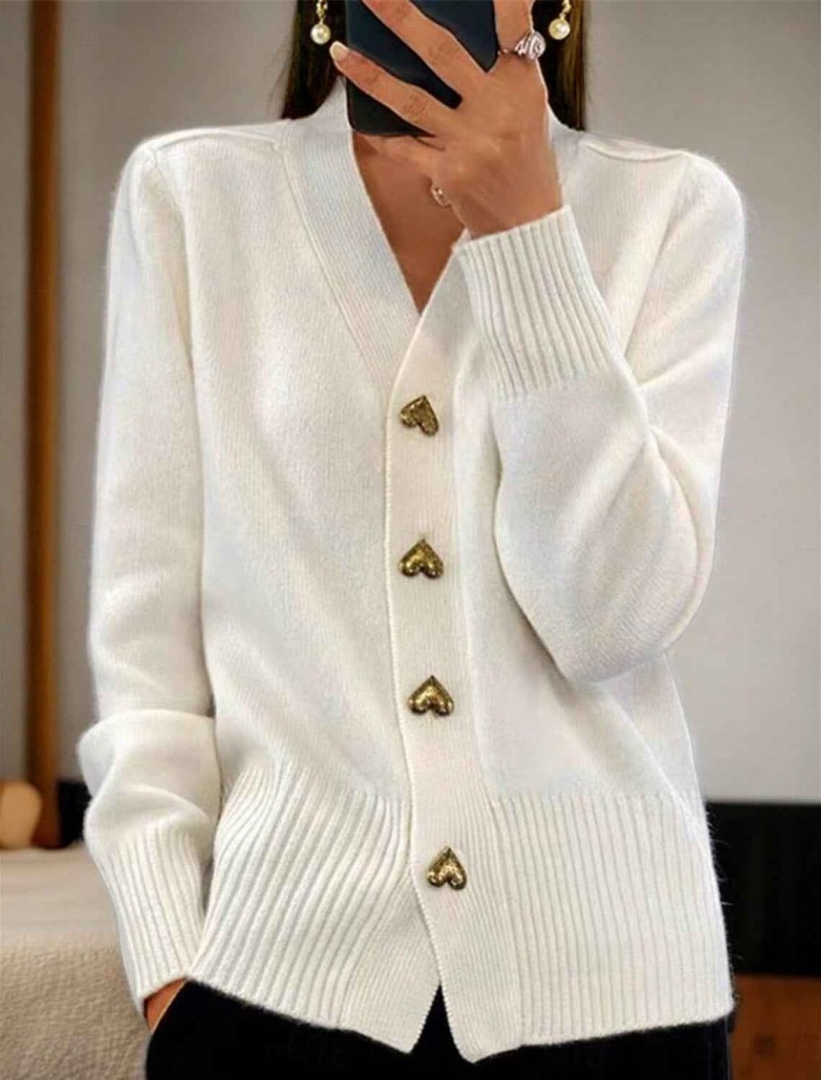 Elegant Women's Cardigan with Buttons