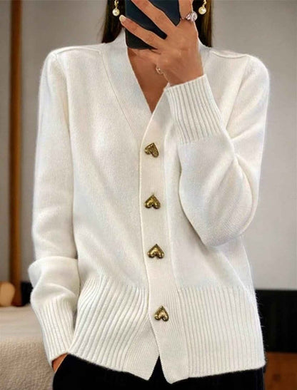 Elegant Women's Cardigan with Buttons