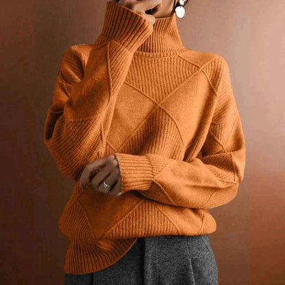 Simple Turtleneck Sweater