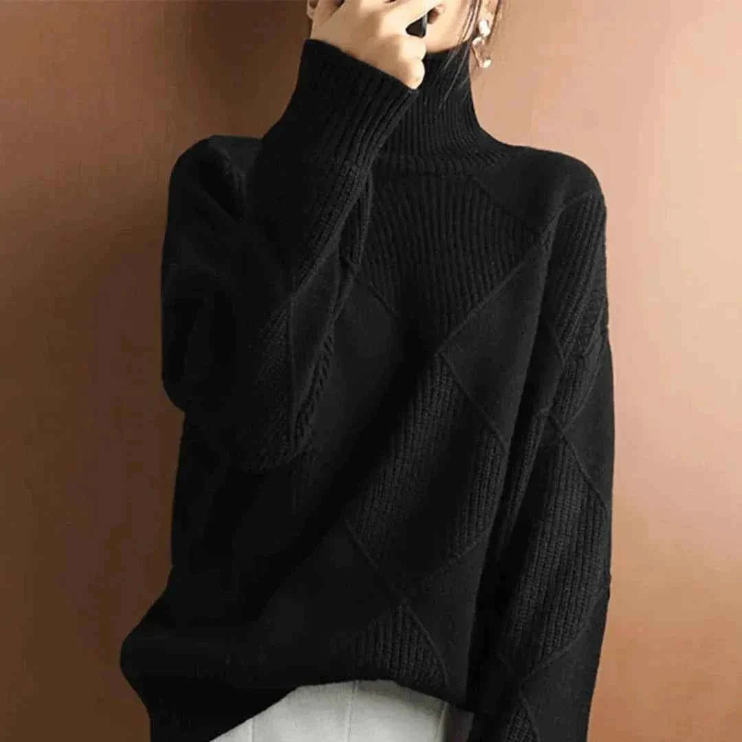 Simple Turtleneck Sweater