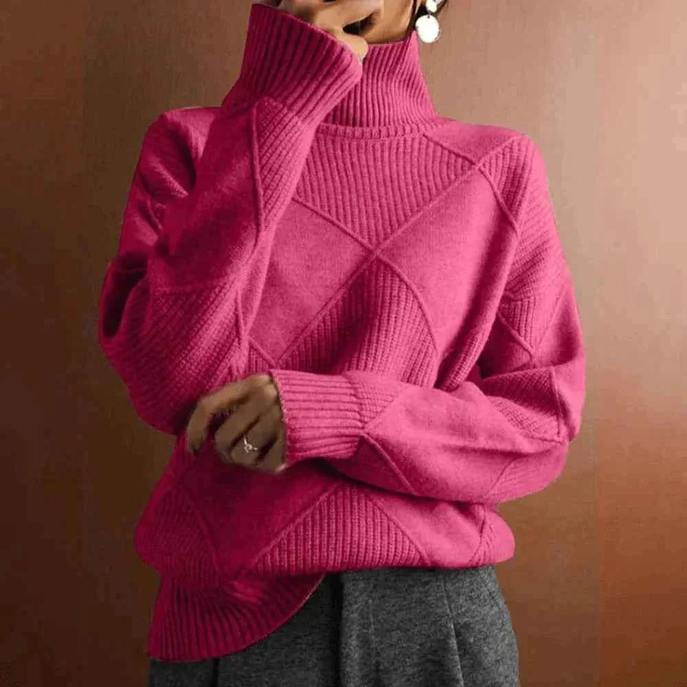 Simple Turtleneck Sweater