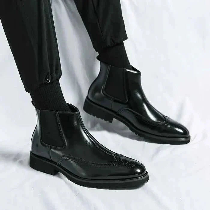 Men's Leather Slip-on Shoes