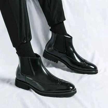 Men's Leather Slip-on Shoes