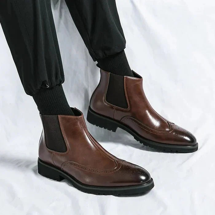Herren Schlupfschuhe Leder - IdealeKleiden