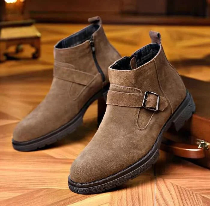 Herren Stiefel Schnürsenkel Lederschuh - IdealeKleiden