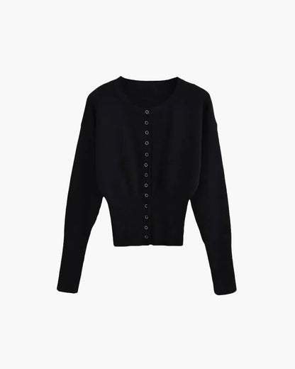 Women's Cardigan Round Neck