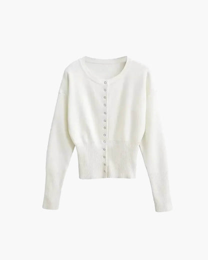 Women's Cardigan Round Neck