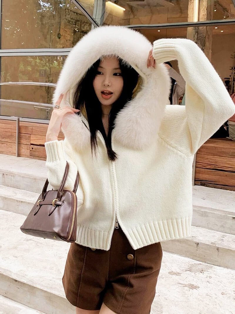 Stylish Faux Fur Jacket for Women