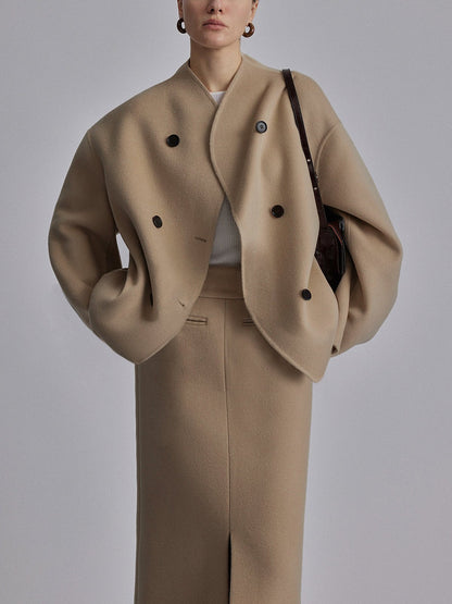 Übergrößene Damenjacke Oversized Stil