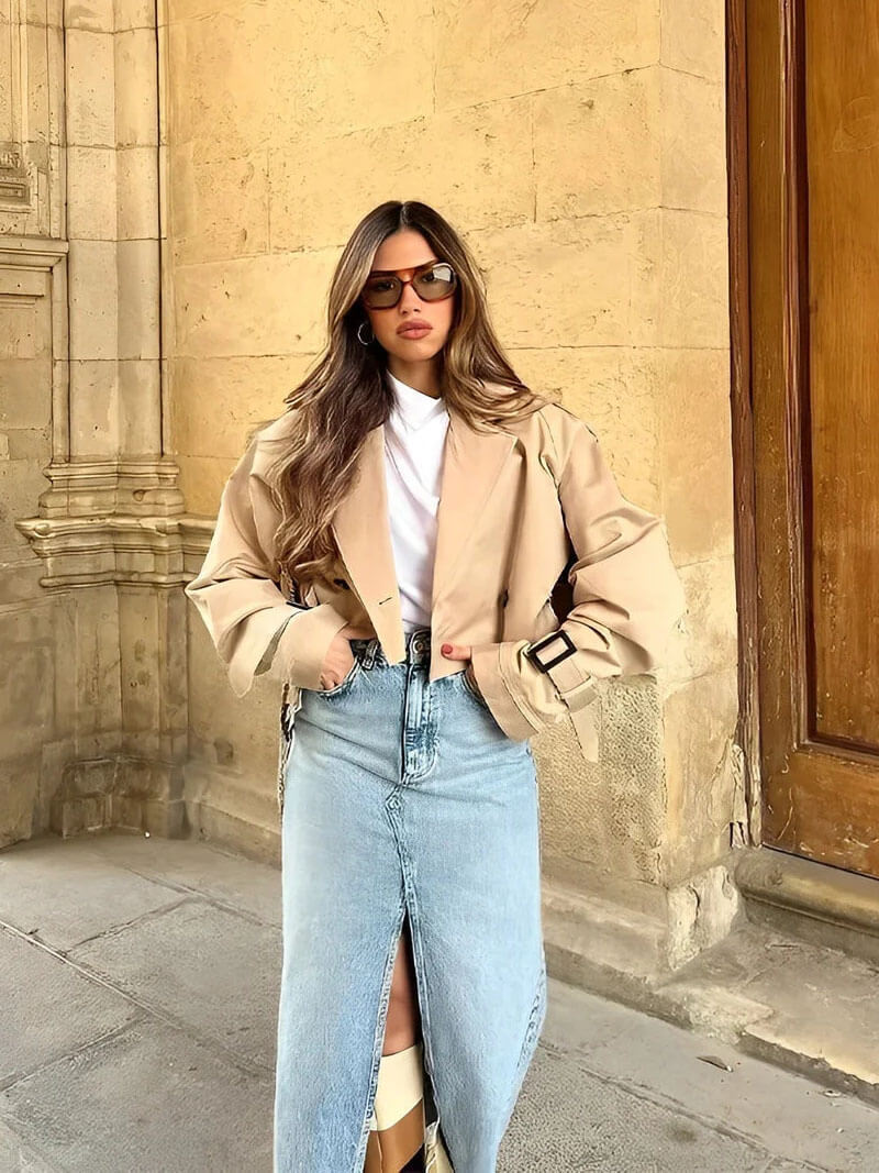 Classic Women's Trench Coat
