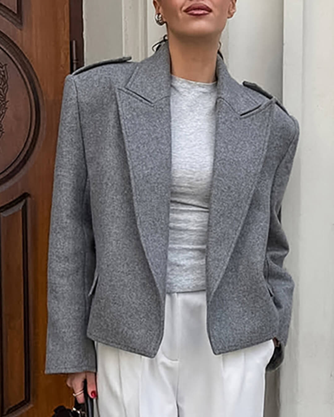Stylish Blazer Shoulder Pads Women