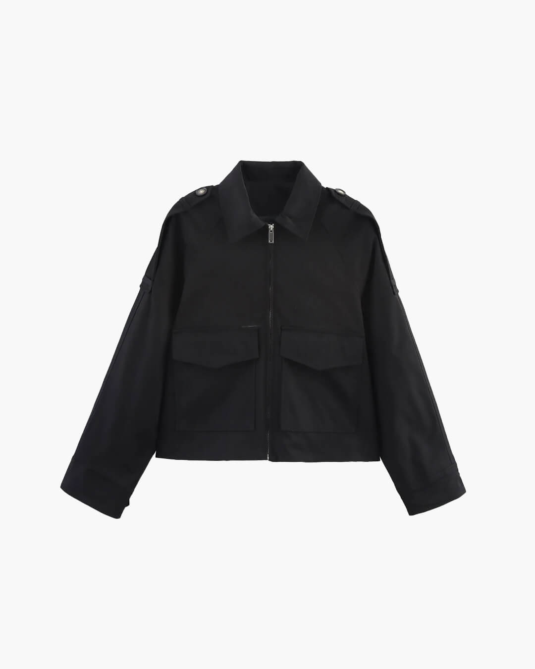 Klassische Trenchcoat Jacke Kurz