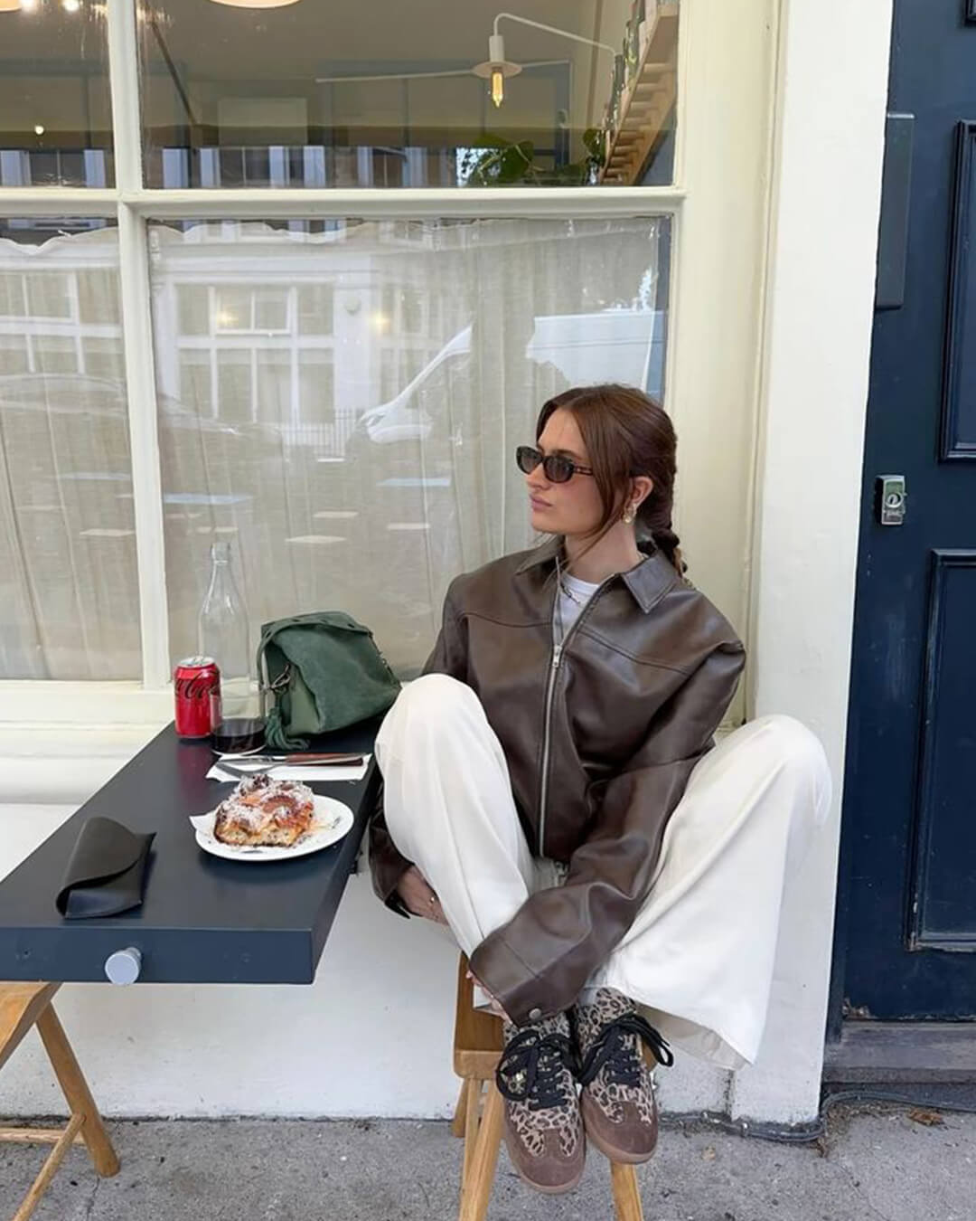 Vegane Lederjacke Damen Elegant