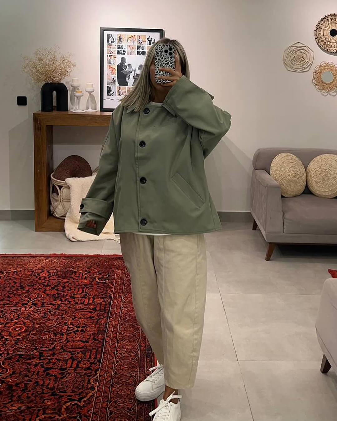 Practical windbreaker jacket with a hood