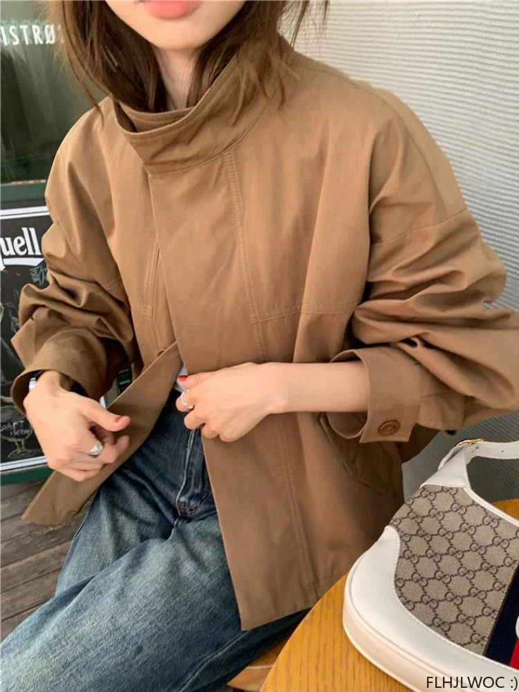 Praktische Windbreakerjacke Wasserdicht - IdealeKleiden