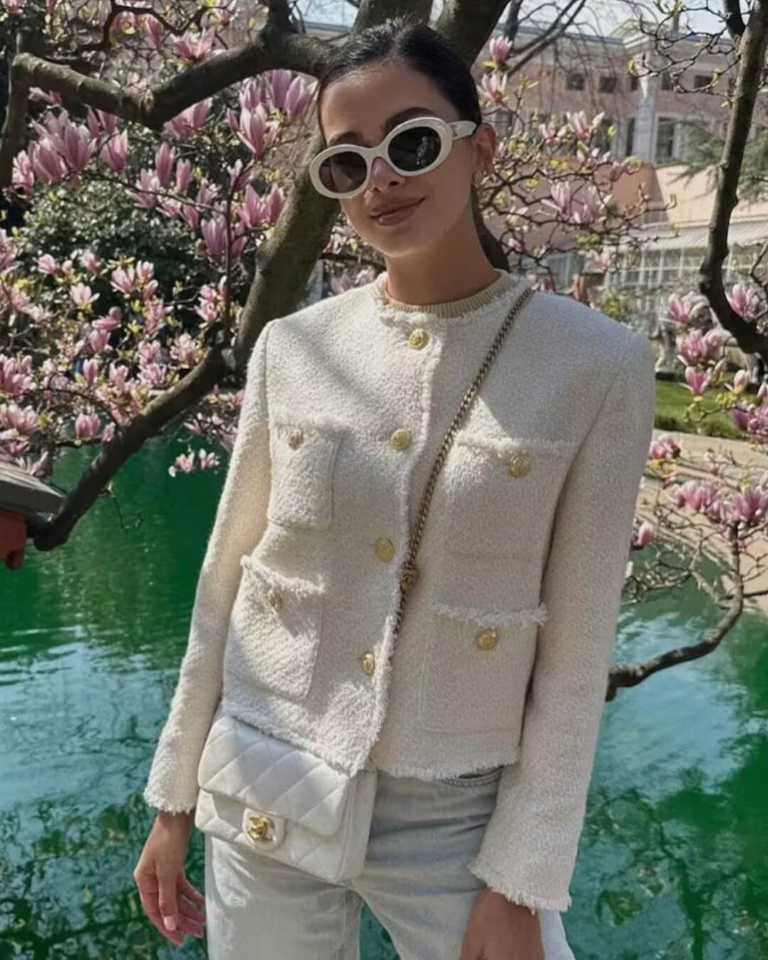 Retro Jacke Damen Elegant