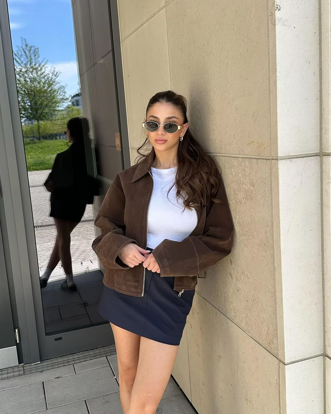 Leather Jacket Women Trendy Design