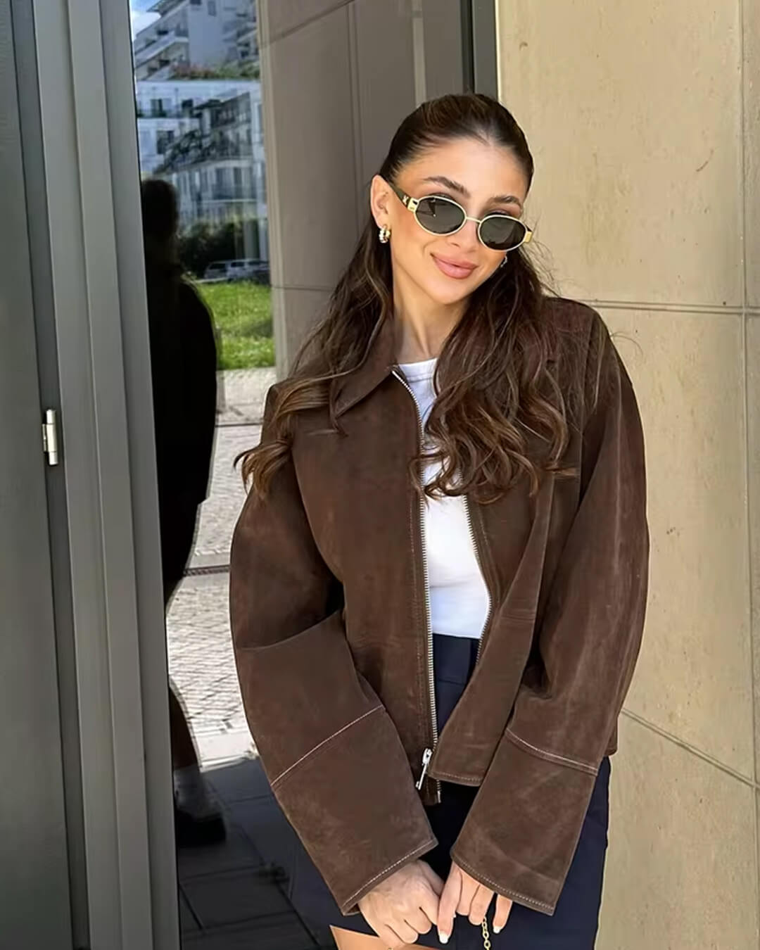 Leather Jacket Women Trendy Design