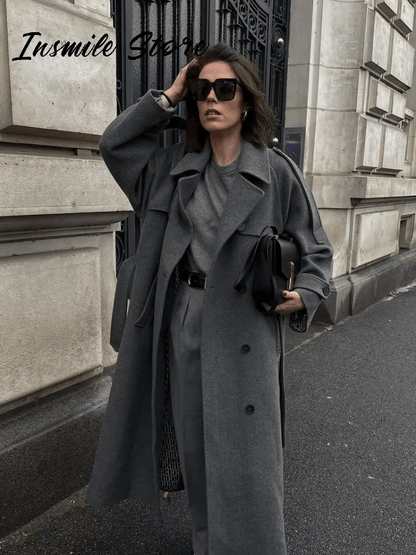 Women's Scarf Coat Autumn Winter