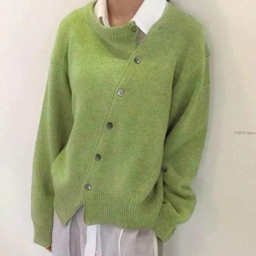 Pia - Comfortable Women's Jacket with Buttons