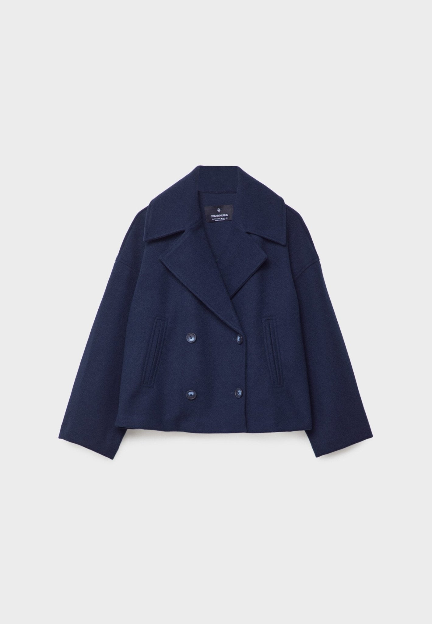 Fashionable Women's Jacket Button Design