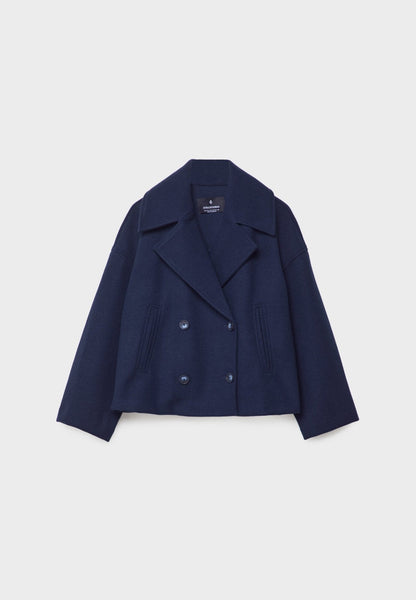 Fashionable Women's Jacket Button Design