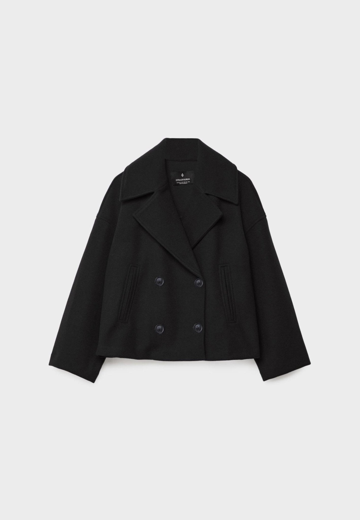 Fashionable Women's Jacket Button Design