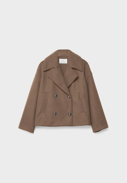 Fashionable Women's Jacket Button Design