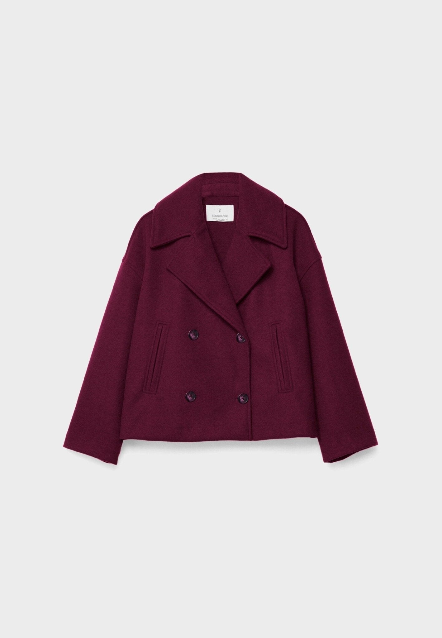 Fashionable Women's Jacket Button Design
