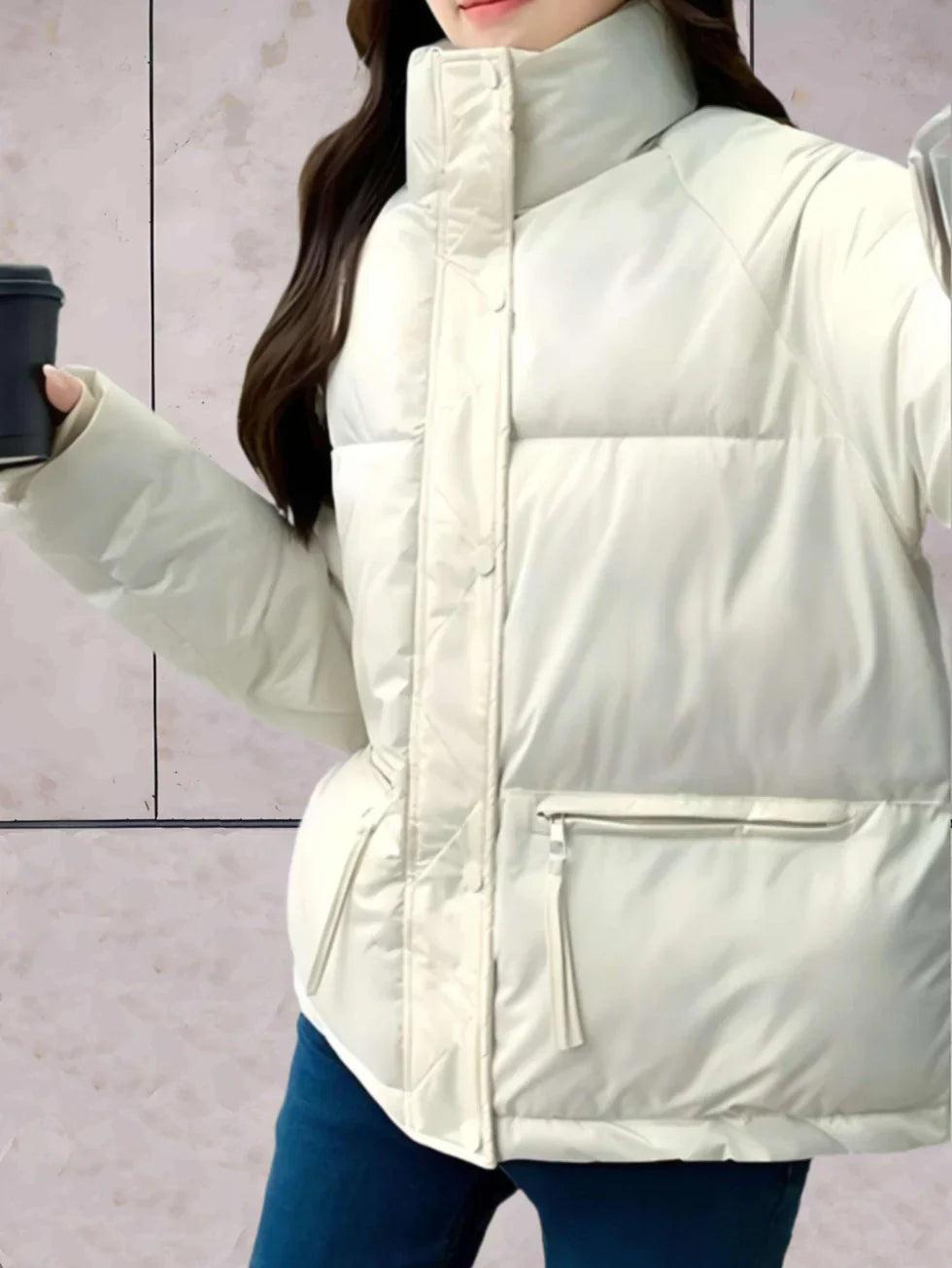 Dana - Parka Jacket Warm Insulated Double Zip