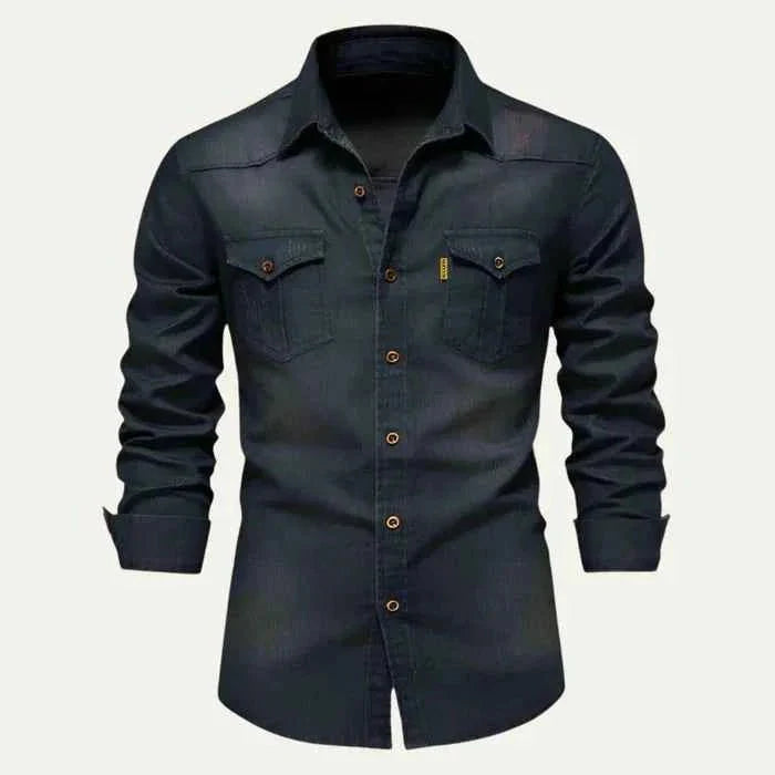 Slim Denim Shirt Modern Slim Fit