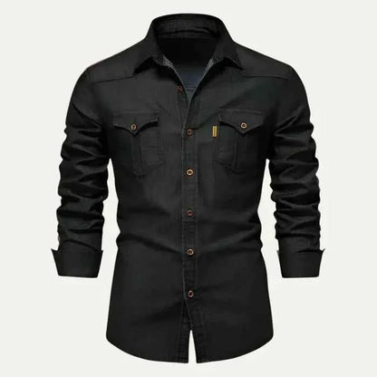 Slim Denim Shirt Modern Slim Fit