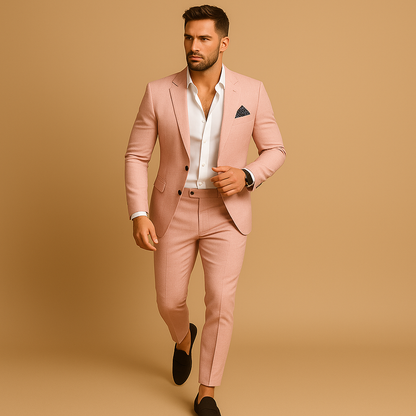 Men's Suit Slim Fit Elegant Black