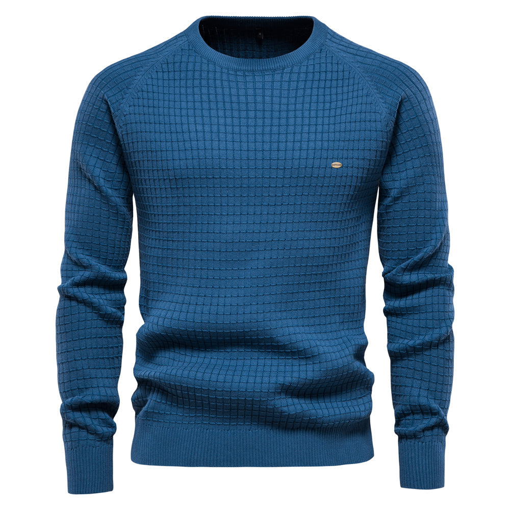 Bequemer Herren Pullover Weiches Baumwoll - IdealeKleiden