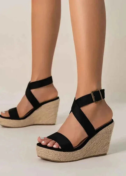 Stiletto Sandals for Women Elegant Wooden Sole