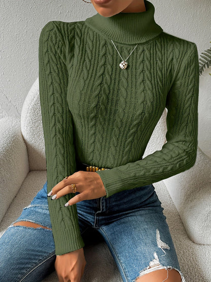 Soft Turtleneck Sweater for Women - High Quality
