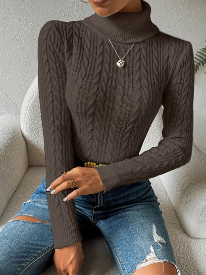 Soft Turtleneck Sweater for Women - High Quality