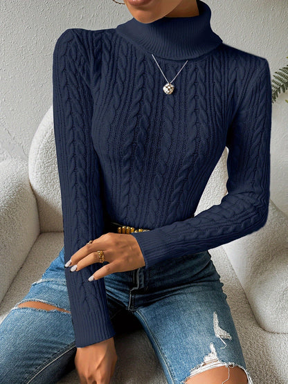 Soft Turtleneck Sweater for Women - High Quality