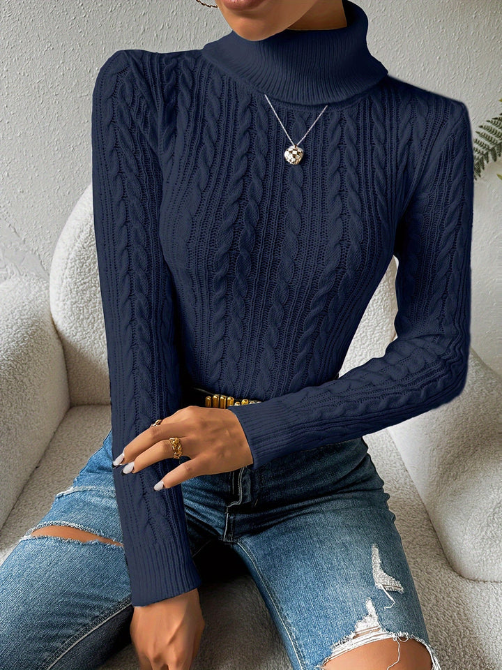 Soft Turtleneck Sweater for Women - High Quality